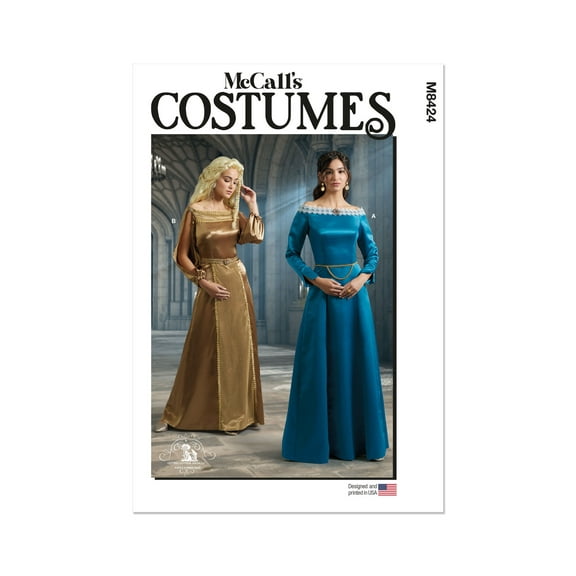 McCall's Sewing Pattern 8424 - Misses' Costume, Size: Y5 (18-20-22-24-26)