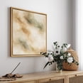 thumbnail image 2 of Framed Canvas Print Neutral Abstract Wall Art Modern Minimalist Decorative for Living Room Bedroom - 24"x24" NATURAL, 2 of 8