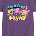 thumbnail image 3 of SpongeBob SquarePants - 4th Grade Squad - Toddler & Youth Girls Short Sleeve Graphic T-Shirt, 3 of 6