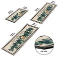 thumbnail image 3 of Laoyebaoho Christmas Kitchen Rugs Sets of 3, Kitchen Mats ,Bohemian Machine Washable Rugs Mats, 3 of 7