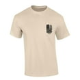 thumbnail image 2 of Mens Country Music Tshirt Rich Men North Of Richmond Tattered American Flag Short Sleeve T-shirt-Sand-medium, 2 of 4