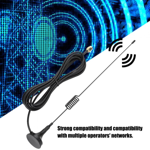 Antena de de Longitud, Antena de Alta Ganancia 2G/3G/4G GPRS, Profesional Para El Amplificador Celular del Automóvil en el Enrutador de Hotspot de Teléfono Inalámbrico