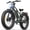 Forest Green, variant on 750W Dual Motor Electric Bikes for Adults with 48V 30AH Battery up to 60Miles Range 26" Fat Tire E-Bike 20 mph Max Speed E Mountain Bike, Dual Hydraulic Disc Brakes, Front Suspension, UL2849 by SGS