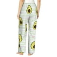 thumbnail image 3 of Sigee Avocado of a Hear Print Women's Soft Pajama Pants - Breathable and Comfortable Lounge Sleep Bottoms with Elastic Waistband and Pockets-, 3 of 9