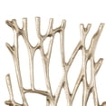 thumbnail image 5 of DecMode Gold Aluminum Metal Inspired Coral Wall Decor (2 Count), 5 of 14