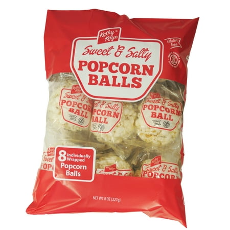 Kathy Kaye Sweet & Salty Popcorn Balls, 8 Ct (1 oz.)