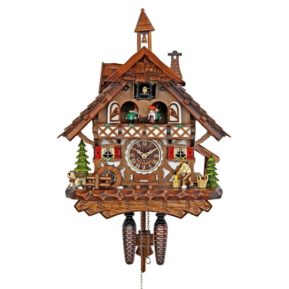 Engstler Quartz Cuckoo Clock - The Busy Woodchopper
