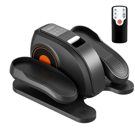 JIOABL Under-Desk Mini Elliptical Machine - Quiet Pedal Exerciser with Adjustable Speed, LED Display