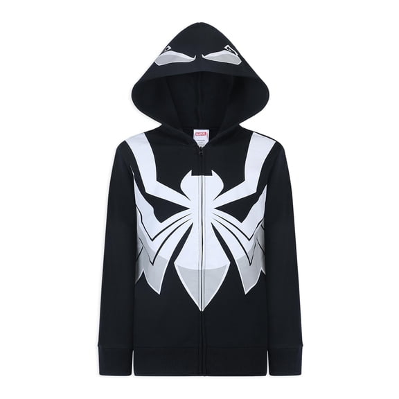 Marvel Venom Zip Up Hoodie (Boys), Sizes 6-16