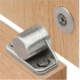 thumbnail image 1 of 4 Pack Cupboard Door Magnets Strong Magnetic Catch Silver Heavy Duty Magnetic Door Catch For Kitchen Cupboard, Wardrobe, Bathroom Cabinet, Closet, 1 of 3