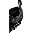 thumbnail image 4 of Versace Repeat Fringe La Medusa Mini Hobo Shoulder Bag Black Leather, 4 of 6