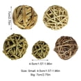 thumbnail image 3 of Decoraciones Methold Rattan Ball Juguetes Navidad Boda Año Nuevo Conejo Loro Tipo 3, 3 of 6