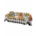 thumbnail image 2 of Thanksgiving Pumpkins Sofa Covers for 3 Cushion,Washable Couch Cover for Sectional Sofa Slipcovers with Tassel,Fall Sunflower Autumn Eucalyptus Loveseat Covers Futon Cover Throw Blanket 71''x118'', 2 of 8