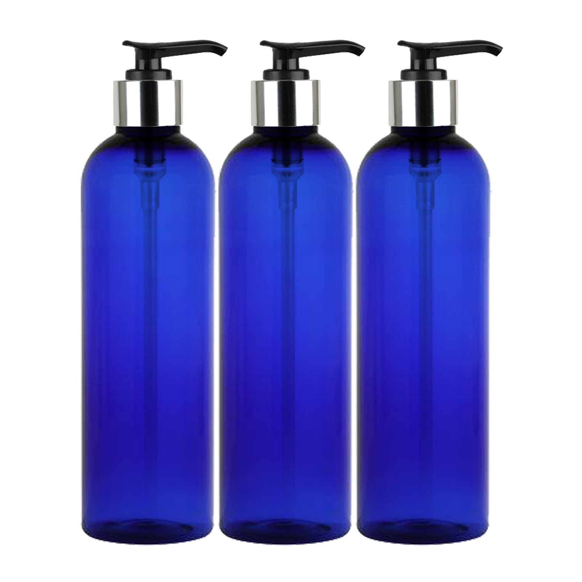 MoYo Natural Labs 8 oz Pump Dispenser, Empty Soap and Lotion Bottle