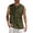 Army Green, variant on WIZUTIZ Men's Tank Tops Cotton Linen Shirts Casual Sleeveless Shirt Lace Up Beach Hippie Tank Top, S-5XL