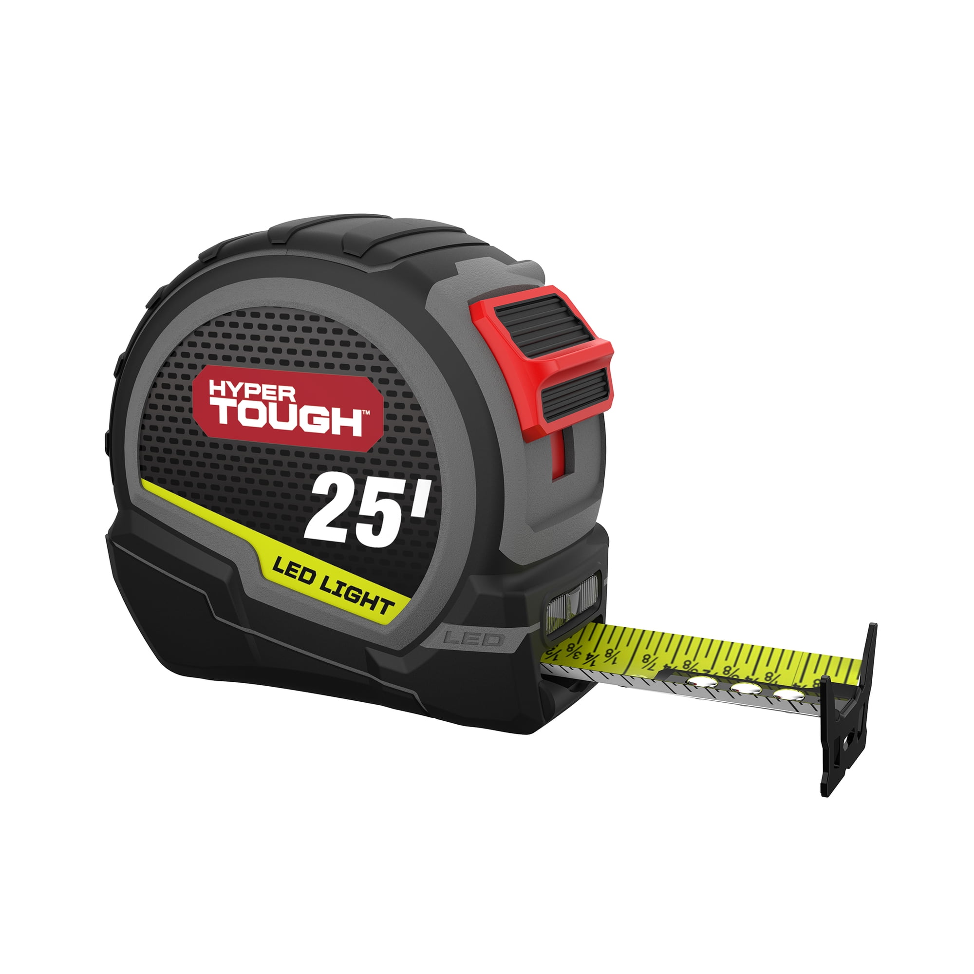 Hyper Tough 25 ft LED Tape Measure
