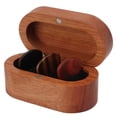 thumbnail image 3 of Wood Picks Case, Storage Non Lost Comfortable Guitar Pick Set  for Ukulele for Bass, 3 of 8