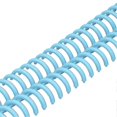 thumbnail image 3 of 10 Pcs Binding Comb 19mm 30 Ring 150 Sheet Capacity Plastic Comb Binding Spines for A4 B5 A5 Paper Transparent Blue, 3 of 4