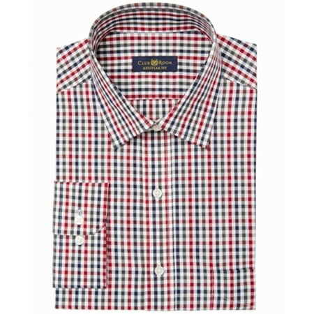 Club Room Dress Shirts Club Room Mens Regular Fit Pocket Dress Shirt Walmart Com