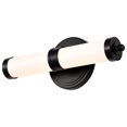 thumbnail image 2 of Nuvo Lighting Kagen LED Small Vanity Matte Black Finish White Acrylic Lens, 2 of 5
