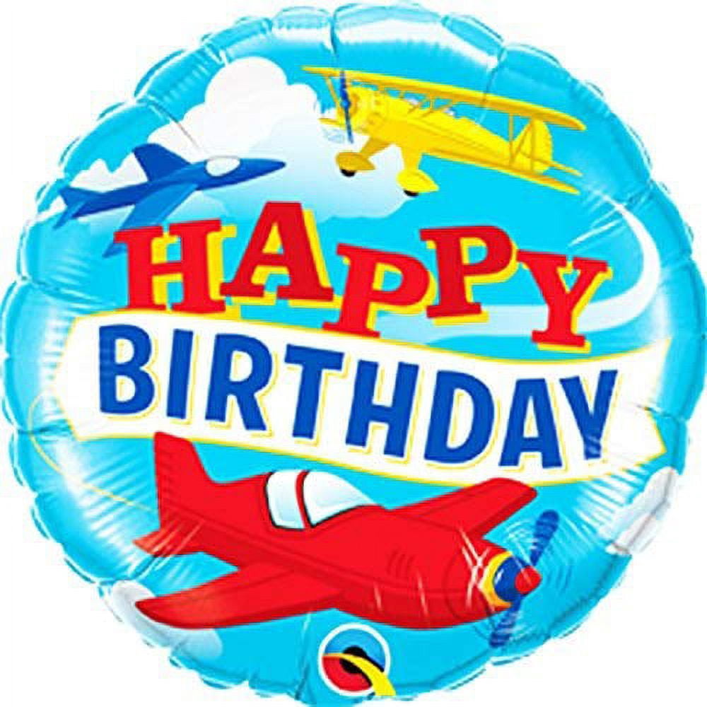 Airplane 1st First Birthday Party Supplies Vintage Plane Balloon Bouquet Decorations