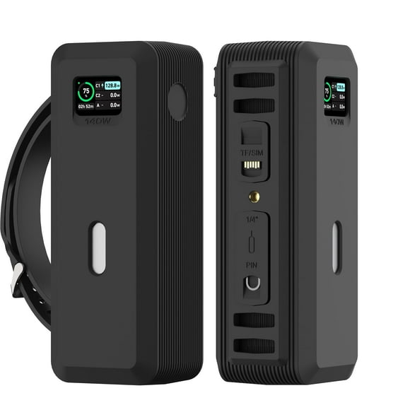 Funda de silicona para batería externa Anker 737 de 24 000 mAh con ranura SD/SIM
