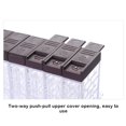 thumbnail image 4 of Yuarrent Contenedor de especias de 6 piezas, bote transparente para condimentos de sal, lata, caja de especias, tarros, cajas de condimentos de Cocina y Comedor, 4 of 6