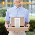thumbnail image 3 of SEWACC 100pcs Thickened Packaging Bubble Bag White for Shipping Protection, 3 of 5