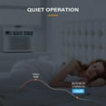 thumbnail image 5 of VINGLI Smart 12000 BTU Window Air Conditioner with WiFi, Energy Saving Window AC Unit with Remote & App Control, Timer Function & Easy Install Kit, for Rooms up to 550 Square Feet, 115V/60Hz, White, 5 of 7