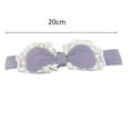 thumbnail image 2 of XEGLSBU Baby Girl Bows Clips 4inch Girls Lace Knitted Hairband Boys Baby Star Toddler Headwear Bowknot Headband Baby Care 6inch Bows for Girls One Size, 2 of 3