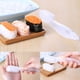 thumbnail image 5 of ALUYF 2 Stücke Herramientas para Sushi Sushi Molde para Onigiri DIY Sushi Maker Form Reisbällchen Bento Pressen Form für Sushi-Restaurants Japanische Küche Zuhause Büro Camping (Weiß), 5 of 5