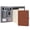 Brown, variant on Wason Portfolio Padfolio A4 Leather Holder File Document Case with Writing Pad and Removable Clipboard for Organizer Office School Travel (Brown)