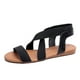 thumbnail image 3 of Sandalias planas elásticas para mujer sandalias elegantes con diseño sencillo para viajes al aire libre, 3 of 8
