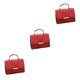 thumbnail image 3 of Sonducket Manténgase manos libres y con estilo con el bolso de hombro versátil Bolsos de cuero Bolsos cruzados Bolso de mujer Claret Type1 NO1, 3 of 6