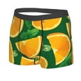thumbnail image 2 of Kll Orange Men'S Cotton Boxer Briefs Underwear-Medium, 2 of 9