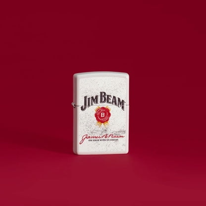 Zippo Lighter - Customized Engraved Message on Windproof Jim Beam 46306