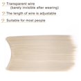 thumbnail image 5 of MY-LADY 20 Inch Invisible Wire Hair Extensions Synthetic Hair Extensions Secret Fish Line Headband Long Straight Hairpieces for Women, 5 of 8