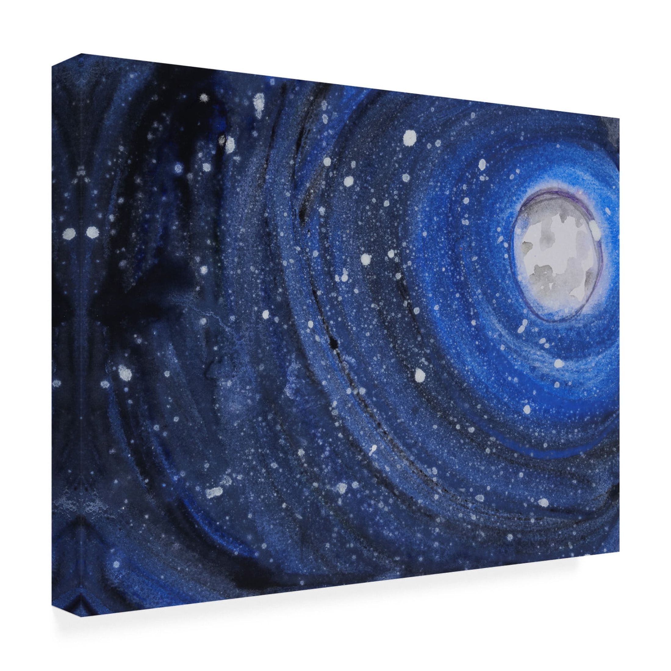 Canvas Wall Art - Erin McGee Ferrell 'Starry Night Sky I' Wall Art for Living Room, Bedroom, or Office Décor by Trademark Fine Art - 32 x 24 Inches