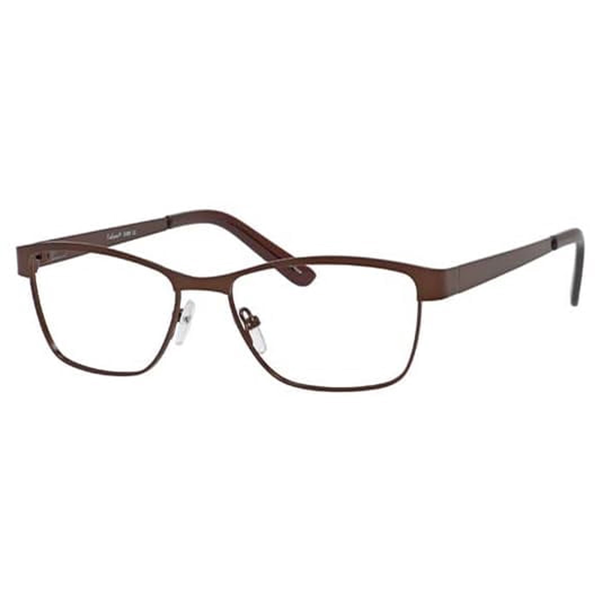 Enhance EN3985 Eyeglasses Frame Size 52-16-140 Satin Brown Women's Glasses Frame