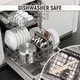 thumbnail image 5 of NULAS 8-Piece Kitchen Knife Set with Block for Chef, Stainless Steel Sharp Knives, Anti-Rust, Ergonomic Handle - Cream White, 5 of 7