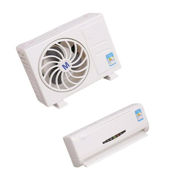 Dollhouses Air Conditioners Model Solar Powered Operations ABS Promotes Imaginative Play
