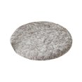 thumbnail image 3 of Outdoor Seat Pads Seat Cushionss 35x35 Round Plushs Cushions Tatami Chair Cushions Fart Cushions Floor Round Stool Dining Table Dining Chair Round Cushions Seat Cushions Winter Gray, 3 of 7