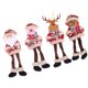 thumbnail image 2 of 4 Uds decoraciones colgantes de Navidad adorables colgantes de muñecos Adornos de árbol de Navidad decoraciones de fiesta en casa y oficina, 2 of 6