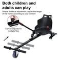 thumbnail image 5 of Tereitr Hoverboard Go Kart Conversion Kit, Adjustable Seat Attachment for 6.5” to 10” Self-Balancing Scooters, Drift Kart Accessory (Black), 5 of 9