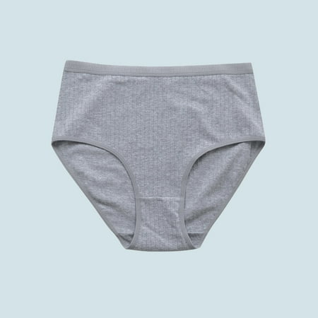 New & Trending  Women s High Waist Briefs  Soft Lycra  Seamless  Breathable  Casual Panties  Underwear for Work  Daily Comfort  Quick Dry  S/M/L Sizes  Womens Plus Size Pants | Gray XL  Sopatenor