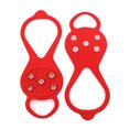 thumbnail image 4 of GUOOL Crampons de Traction à Glace avec 5 Pointes de Marche Portables Rouges, 4 of 8