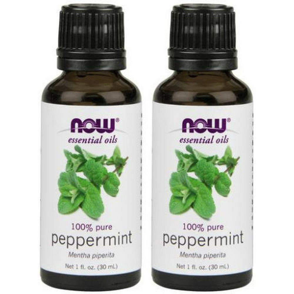 Now Foods Peppermint Oil 1 oz (Pack of 2)