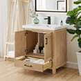 thumbnail image 3 of Bondi 30" Wood Vanity in Light Brown Artificial Drop-in Sink no Mirror, 3 of 11