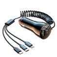 thumbnail image 2 of Car Charging Adapter, Pd30w Fast Charging One Drag Three 66w Super Fast Charging Multifunctional Cigarette Lighter 200w-SinKeeU, 2 of 4