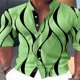 thumbnail image 1 of Camisa de fiesta informal de moda con cuello alto nueva para hombre, camisa 3D suave, cómoda y elegante a la moda, 1 of 6